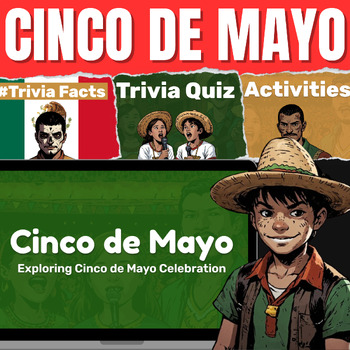 Preview of Cinco de Mayo 2024 Google Slides: Engaging Classroom Educational Resource