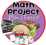 Math Project: Plan a Fiesta (3rd, 4th, & 5th grade)