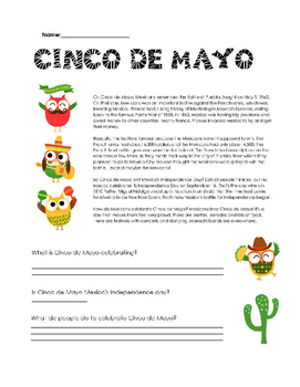 Preview of Cinco de Mayo - Cactus Adventure