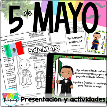 Preview of Cinco de Mayo | 5 de Mayo Spanish Activities