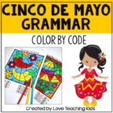 Cinco de Mayo Activities Coloring Pages - Parts of Speech 