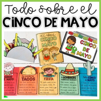Preview of Cinco de Mayo Activities in Spanish | Actividades del Cinco de Mayo | Taco