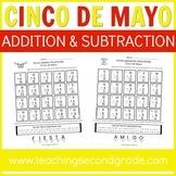 Cinco de Mayo Addition and Subtraction Worksheets