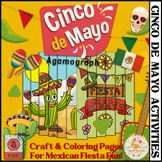 Cinco de Mayo Agamograph: Craft & Coloring Pages for Mexic