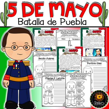 Cinco de Mayo (Batalla de Puebla) by Taliko | TPT
