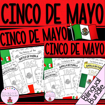 Cinco De Mayo Bilingual Bundle By Angie's Schoolhouse 