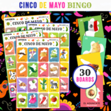 Cinco de Mayo Bingo | Mexican Loteria | Includes 30 Cards