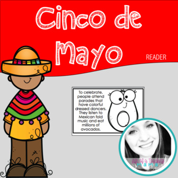 Cinco de Mayo - Black and White Reader | TPT