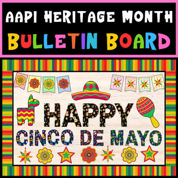 Preview of Cinco de Mayo Bulletin Board | Cinco de Mayo Bulletin Craft Activities