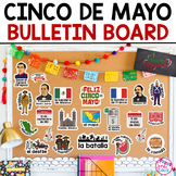 Cinco de Mayo in Spanish Bulletin Board and Vocabulary Wor