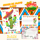 Digital resources Cinco de Mayo Card, Mexican Holiday Cele