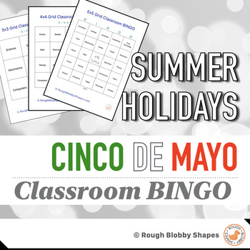 Preview of Cinco de Mayo - Classroom BINGO