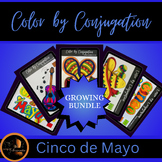 Cinco de Mayo Color By Conjugation Growing Bundle