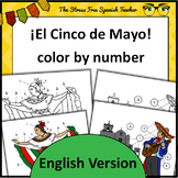 Cinco de Mayo, Color By Number, English Version