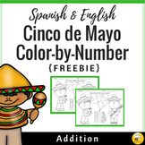 Cinco de Mayo Color-by-Number (Spanish & English)