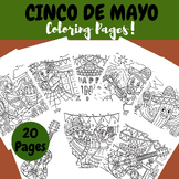 Cinco de Mayo Coloring Pages, Cinco De Mayo imprimable, Co