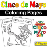 Cinco de Mayo Coloring Pages: Festive Activities for Mexic