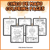 Cinco de Mayo Coloring Pages - Fun Fiesta Colouring Sheets