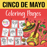 Cinco de Mayo Coloring Pages | May coloring activities bul