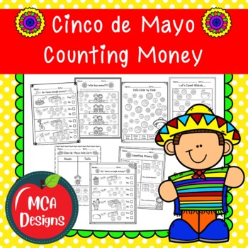 Preview of Cinco de Mayo Counting Money