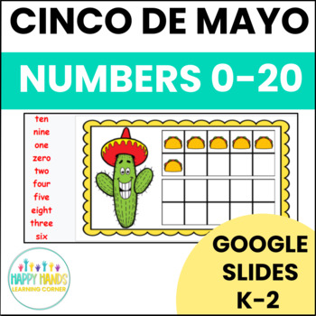 Preview of Cinco de Mayo Counting Numbers 0-20 