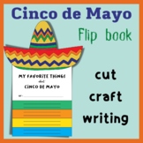 Cinco de Mayo Craft Writing Activities Flip book
