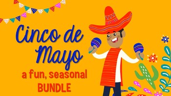 Preview of Cinco de Mayo Critical Thinking Independent Activity BUNDLE