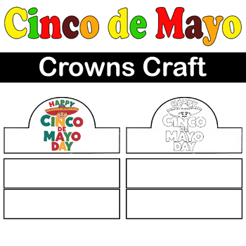 Preview of Cinco de Mayo Crowns Craft: Festive Headwear for Mexican Celebration