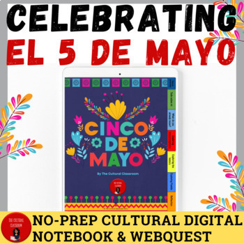 Preview of Cinco de Mayo Cultural Webquest & Digital Activity | No-prep