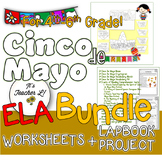 5 Cinco de Mayo ELA Bundle 4th Grade, 5th Grade, 6th Grade