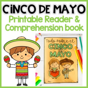 Cinco de Mayo Emergent Printable Reader and Comprehension activities Book