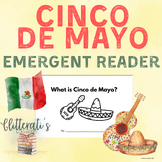 Cinco de Mayo Emergent Reader to Color