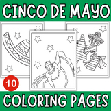 Cinco de Mayo Fiesta Coloring Pages - Coloring Sheets