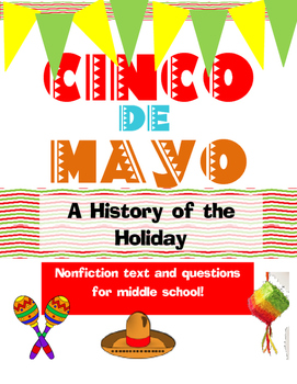 Preview of Cinco de Mayo -Free Informational Text and Questions