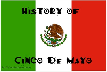 Preview of Cinco de Mayo History Powerpoint WITH Video Clip (Power Point)