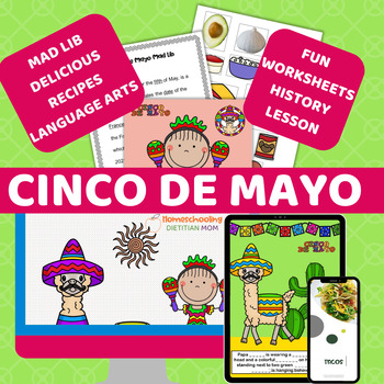 Preview of Cinco de Mayo Lesson - Recipes and More!