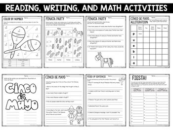 Cinco de Mayo Activities and Printables by Create-Abilities | TpT