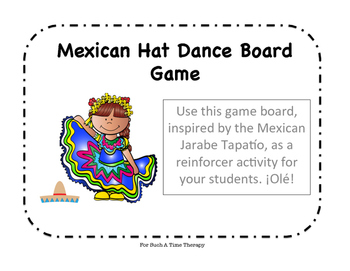 Preview of Cinco de Mayo Mexican Hat Dance Open-Ended Board Game