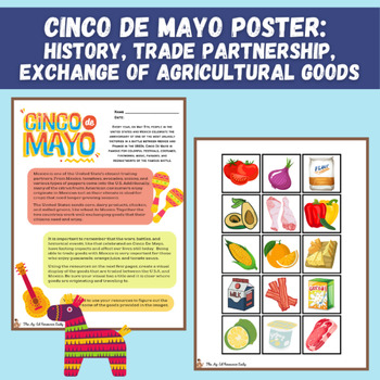 Preview of Cinco de Mayo Poster Activity