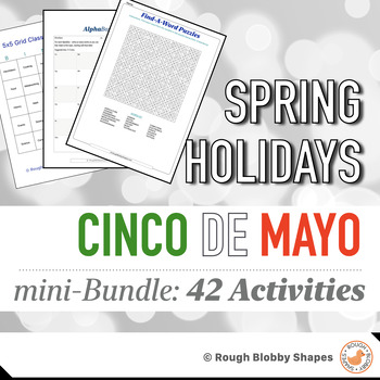 Preview of Cinco de Mayo - Printables mini-Bundle