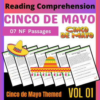 Preview of Cinco de Mayo Reading Comprehension