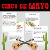 Cinco de Mayo Reading Comprehension Worksheet | All About 