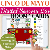 Cinco de Mayo Sensory Bin Summer Speech Therapy Boom™ Card