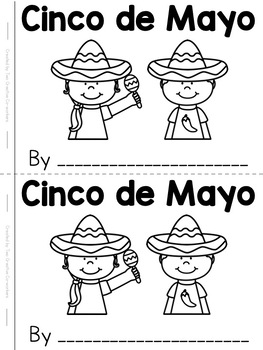 Preview of Cinco de Mayo / Sight Word Emergent Reader | Mini Book