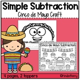 Cinco de Mayo Subtraction Craft | Kindergarten & 1st Grade