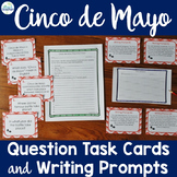 Cinco de Mayo Task Cards Questions and Writing Prompts