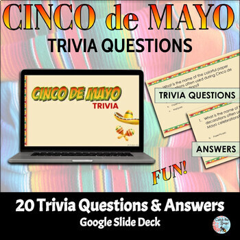 Preview of Cinco de Mayo Trivia - Google Slides
