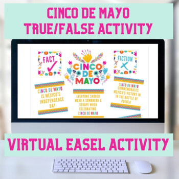Preview of Cinco de Mayo True/False Activity
