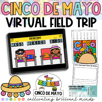 Preview of Cinco de Mayo Virtual Field Trip | Mexico | Cinco de Mayo Activities