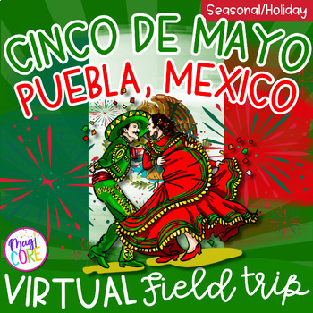 Preview of Cinco de Mayo Virtual Field Trip to Mexico Google Slides Digital Activity